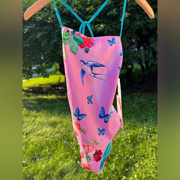 🌸Size 26 Floral Whimsy Karlie Sporti x Emma Weyant One Piece Suit—Labeled 28 - Picture 11 of 17